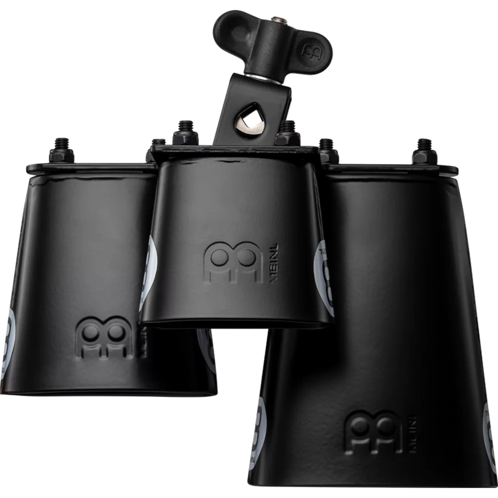 Meinl SLTRI-BK 3'lü Set Cowbell (Siyah) 3