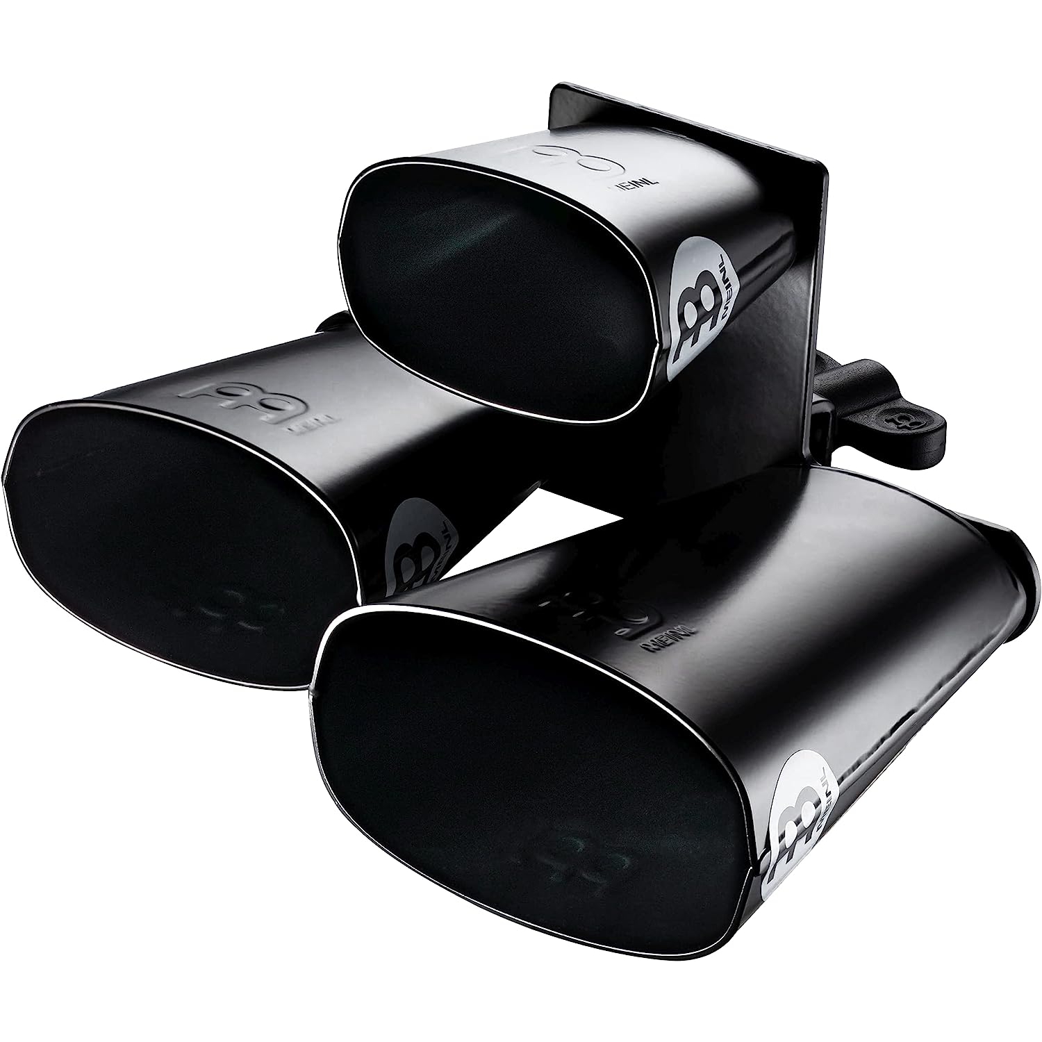 Meinl SLTRI-BK 3'lü Set Cowbell (Siyah) 4