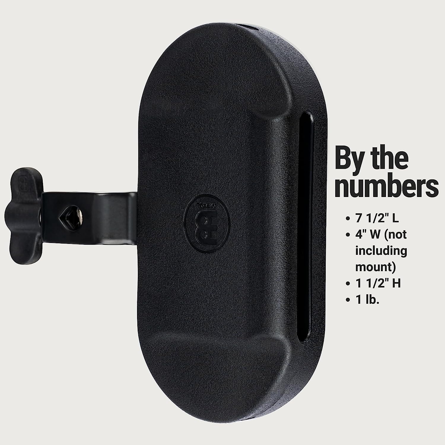 Meinl MPE3BK Medium Pitch Blok (Siyah) 5