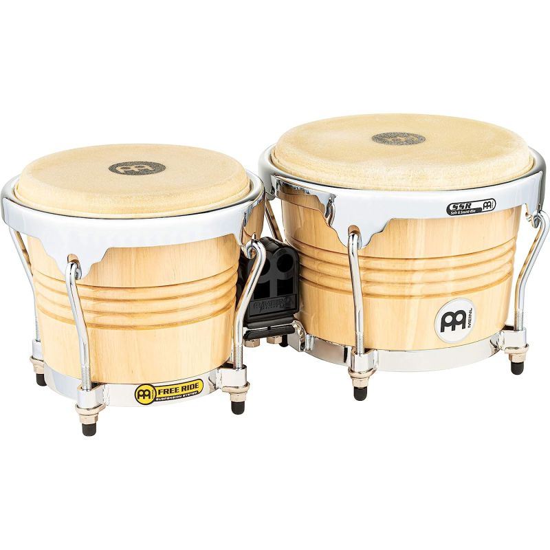 Meinl FWB200NT 6.75''/ 8'' Bongo Set (Natural) 1