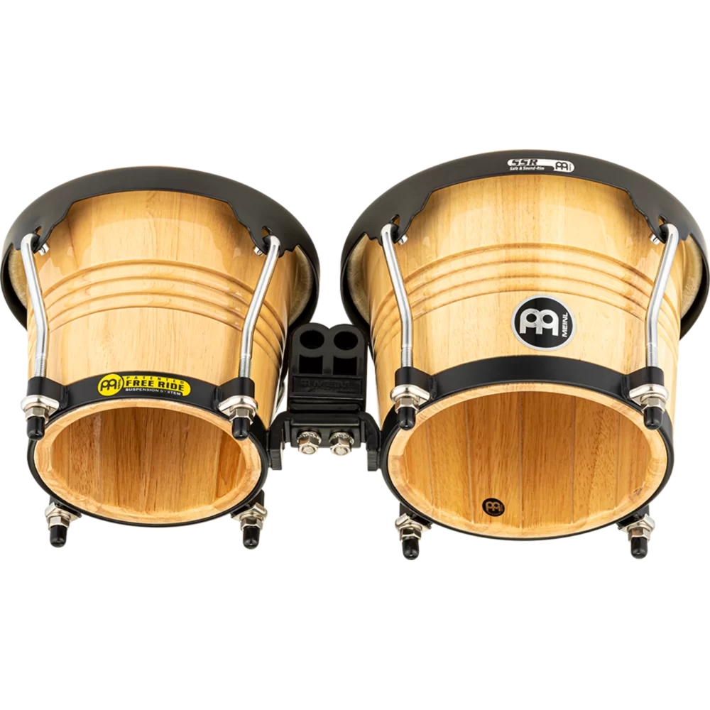 Meinl FWB190NT Free Ride Series 6.75" / 8" Bongo Set (Natural) 5