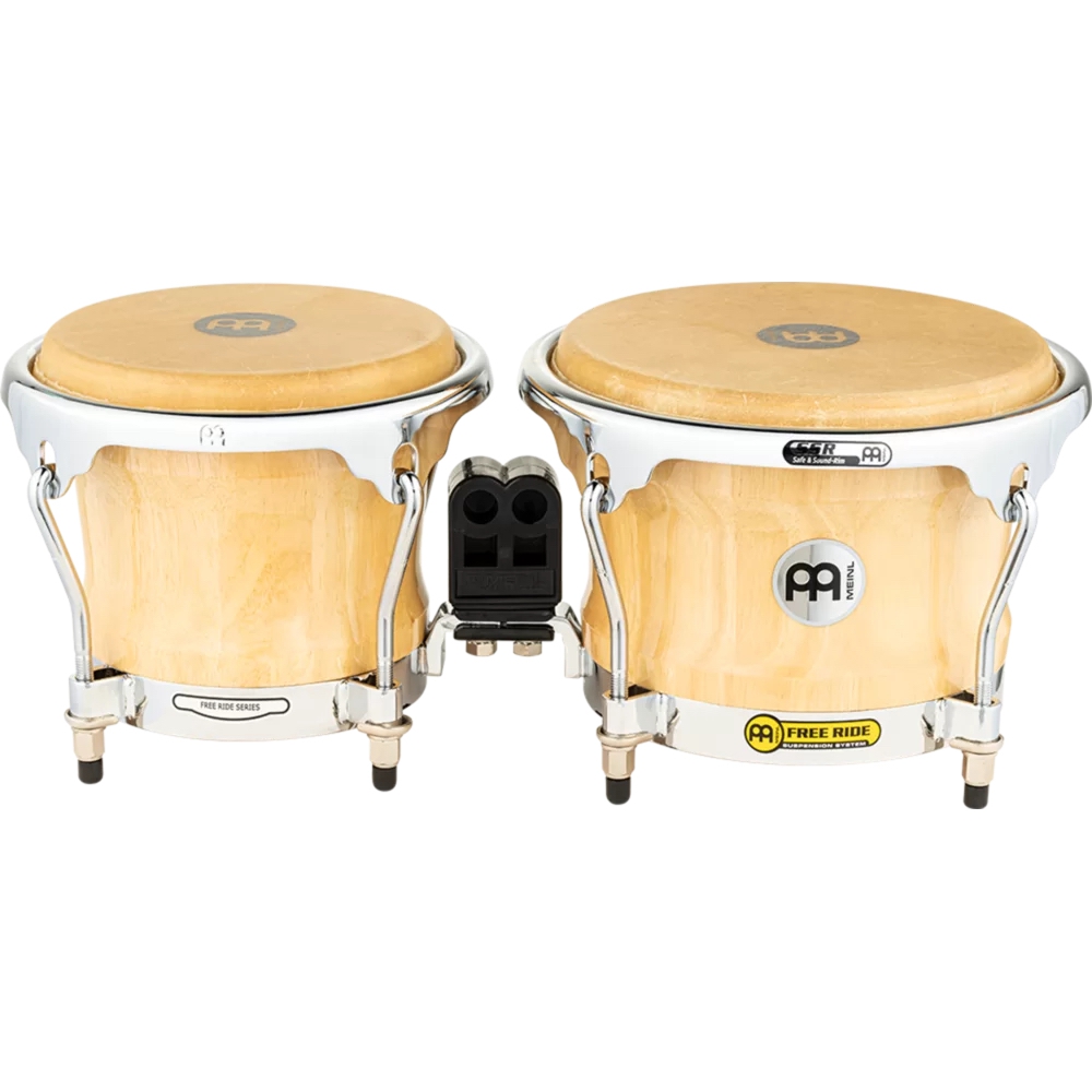 Meinl FWB400NT Free Ride Series 7''/ 8.5'' Bongo Set (Natural) 3