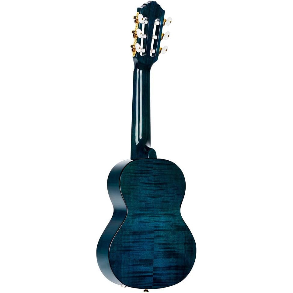 Ortega Mini Travel Series 17" Elektro Guitalele (Blue Fade Maun) 4