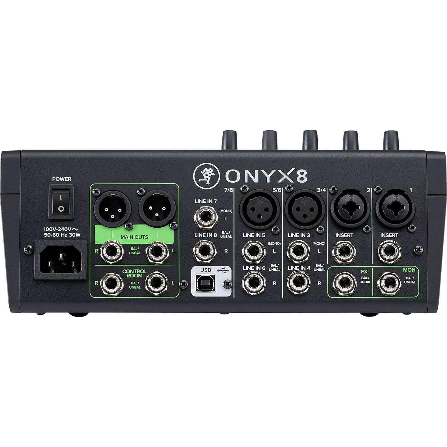 Mackie Onyx8 8-Kanal Analog Mikser (Multi-Track USB) 5