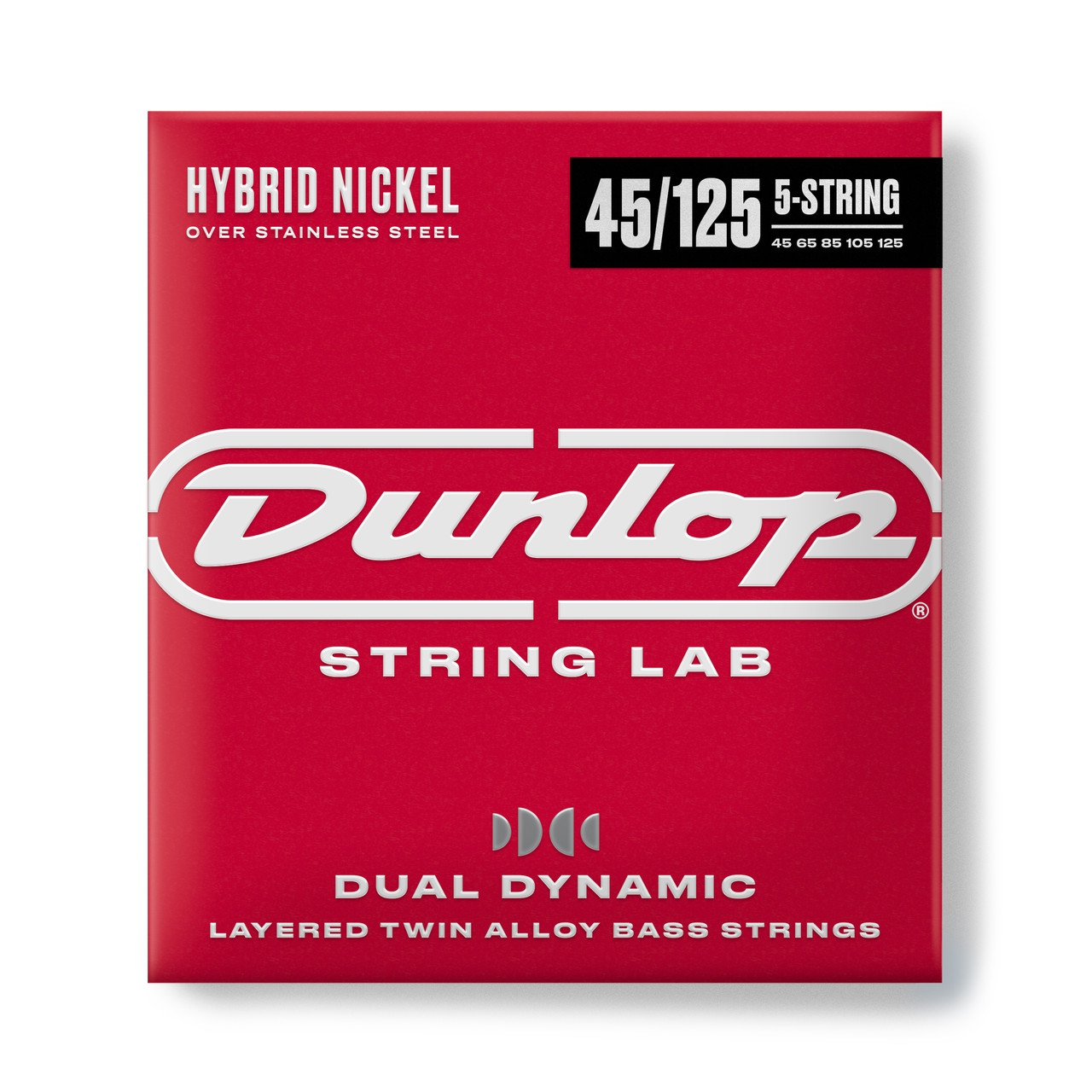 Jim Dunlop DBHYN45125 Hybrid Nickel Bas Gitar Teli (45-125) 2