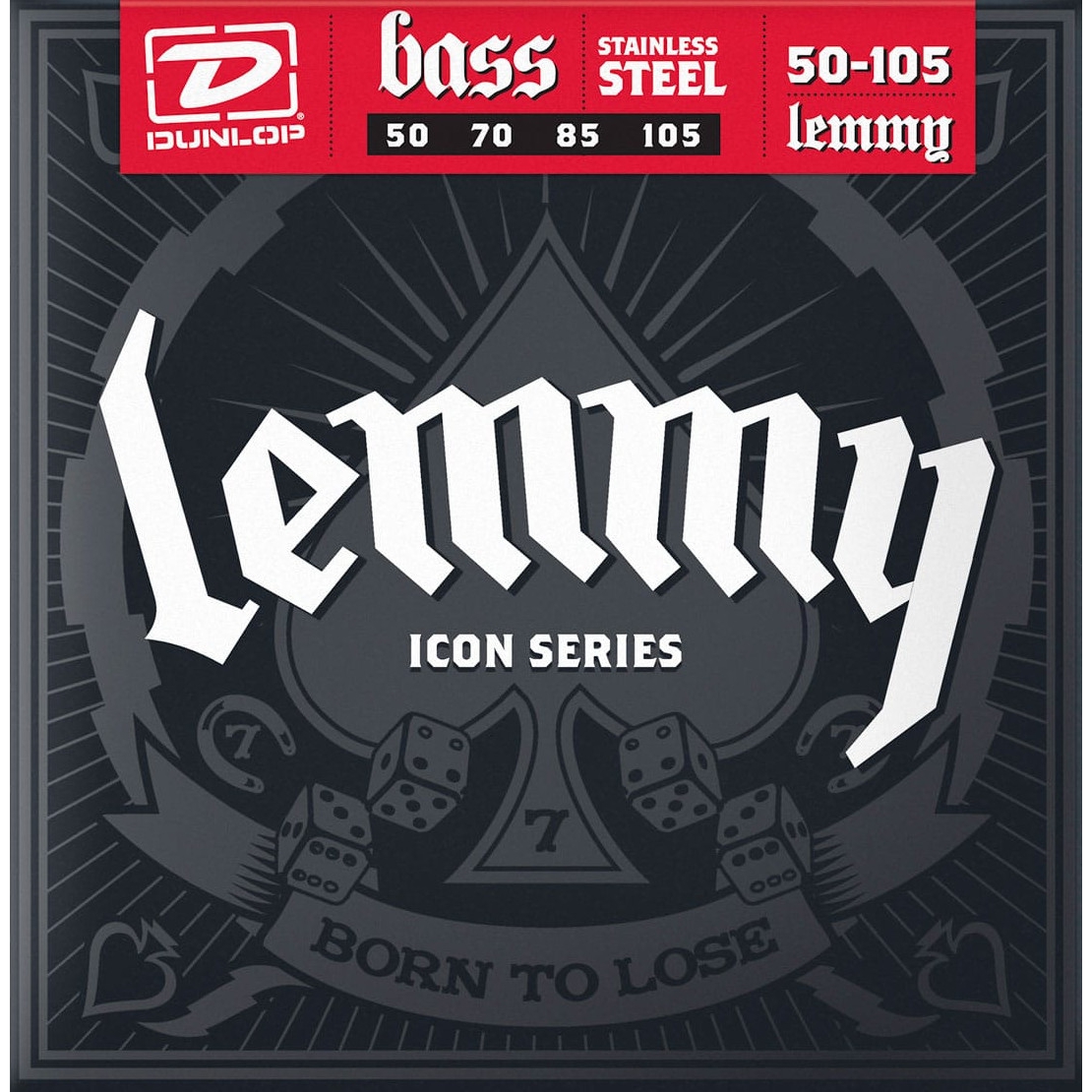Jim Dunlop LKS50105 Lemmy Signature Bass Gitar Teli (50-105) 2