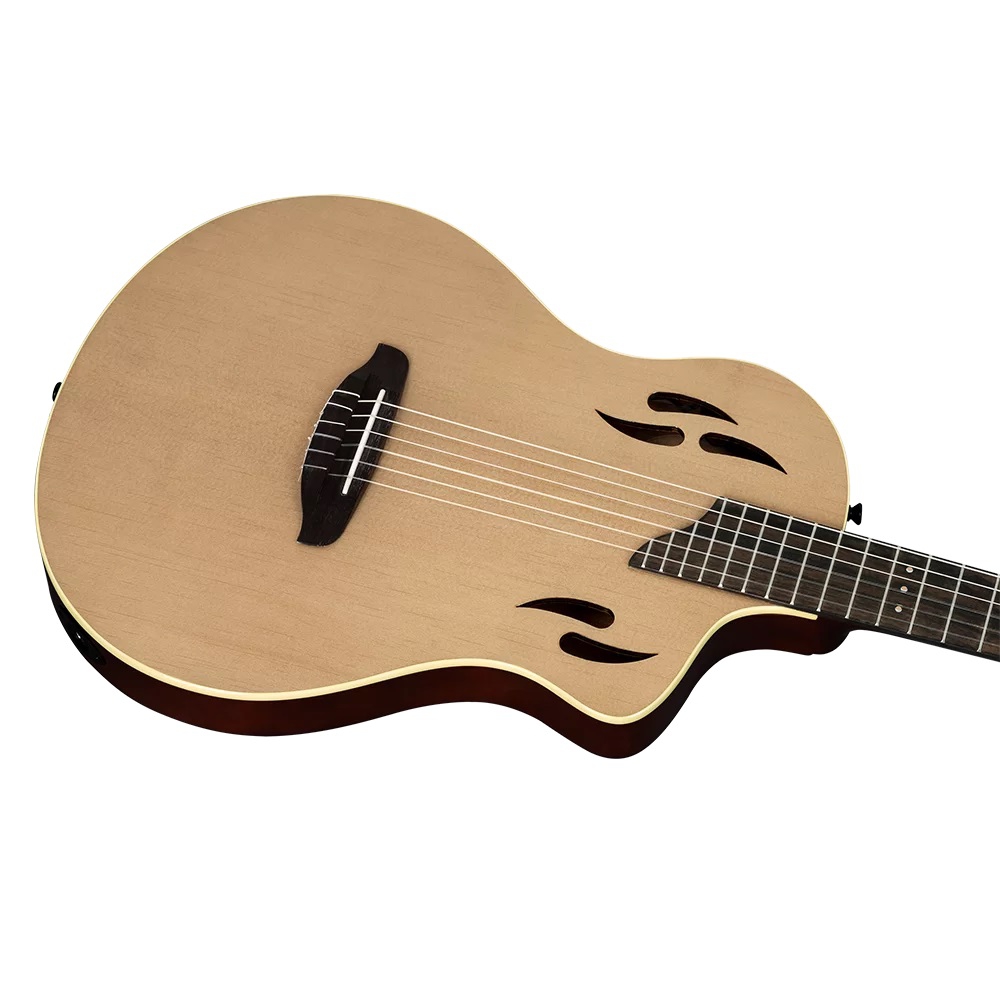 Ortega TourPlayer RTPSTD-NAT Elektro Klasik Gitar (Natural) 4
