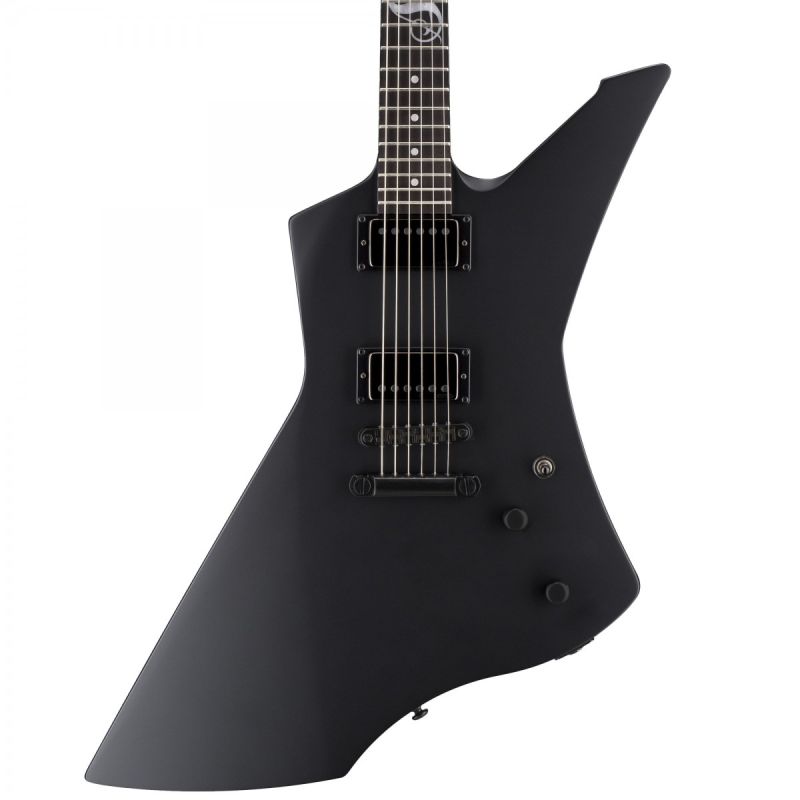 ESP LTD James Hetfield Signature Snakebyte Black Satin Elektro Gitar 1
