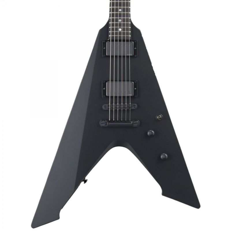 ESP LTD James Hetfield Signature Vulture Black Satin Elektro Gitar 1