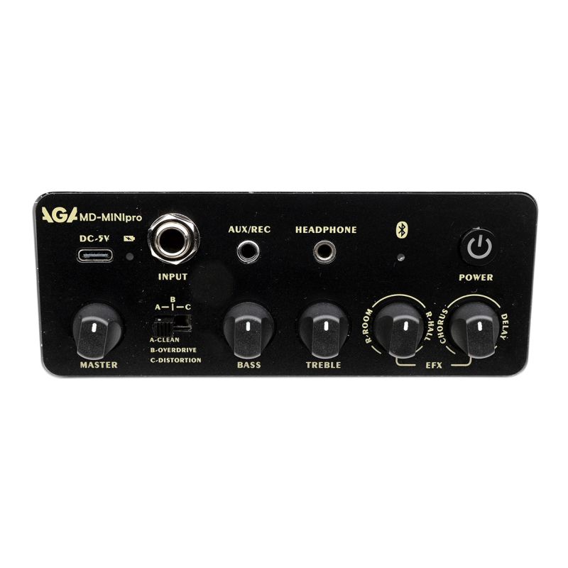 Aga MD Mini Pro 5W Elektro Gitar Amfisi 4