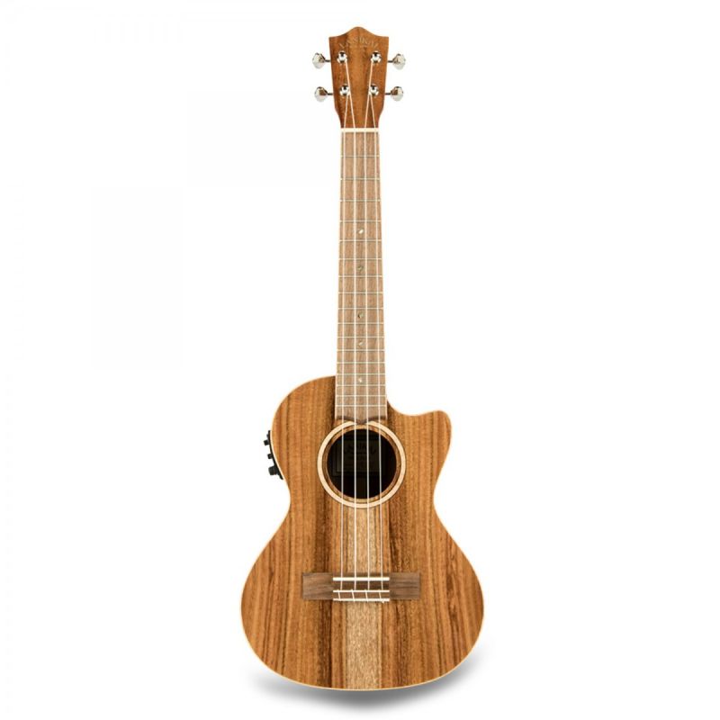Lanikai ACS-CET Acacia Solid Top Tenor Elektro Ukulele 1