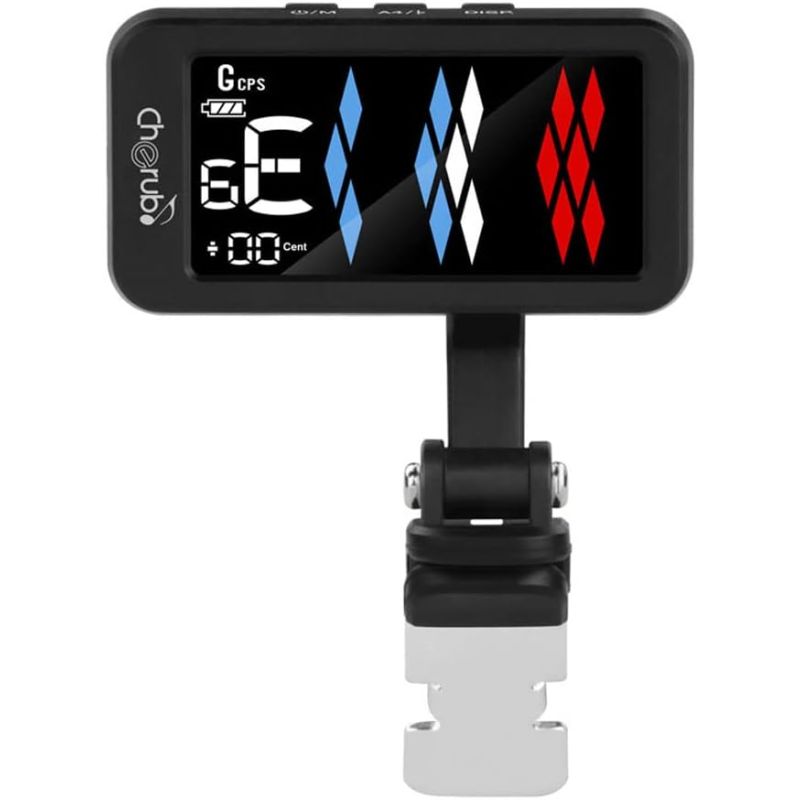 Cherub WST-905Li Flow Tune Şarj Edilebilir Kromatik Clip On Tuner 2