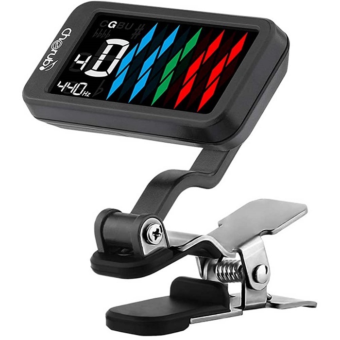 Cherub WST-905Li Flow Tune Şarj Edilebilir Kromatik Clip On Tuner 3