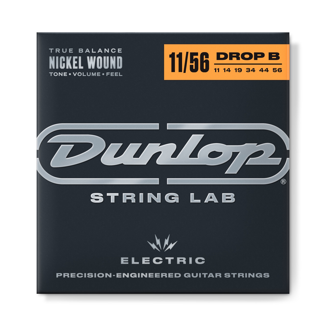 Jim Dunlop DEN1156DB EG-NKL Drop B Elektro Gitar Teli (11/56) 1