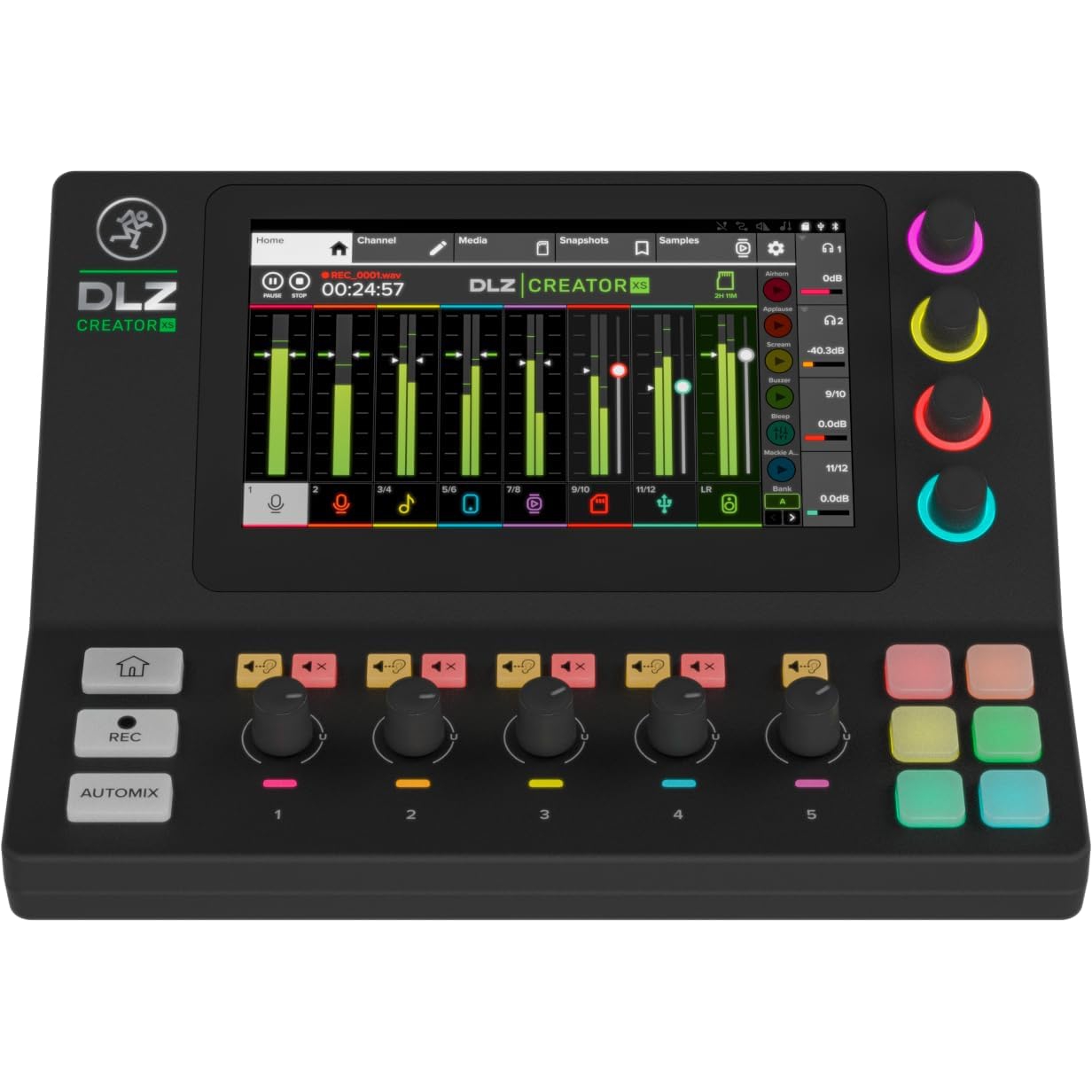Mackie DLZ Creator XS Compact 6-Kanal Dijital Mikser 1