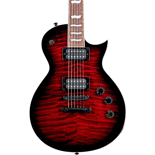 ESP LTD EC-256QM See Thru Black Cherry Sunburst Elektro Gitar 1