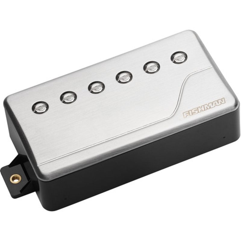 Fishman PRF-CHB-BR1 Fluence Classic 6 Telli Humbucker Bridge Manyetiği (Brushed Stainless) 1