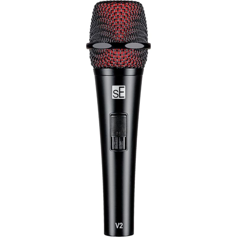 sE Electronics V2 Switch Cardioid Dynamic Handheld Vocal Mikrofonu (Se XLR Kablolu Set) 1