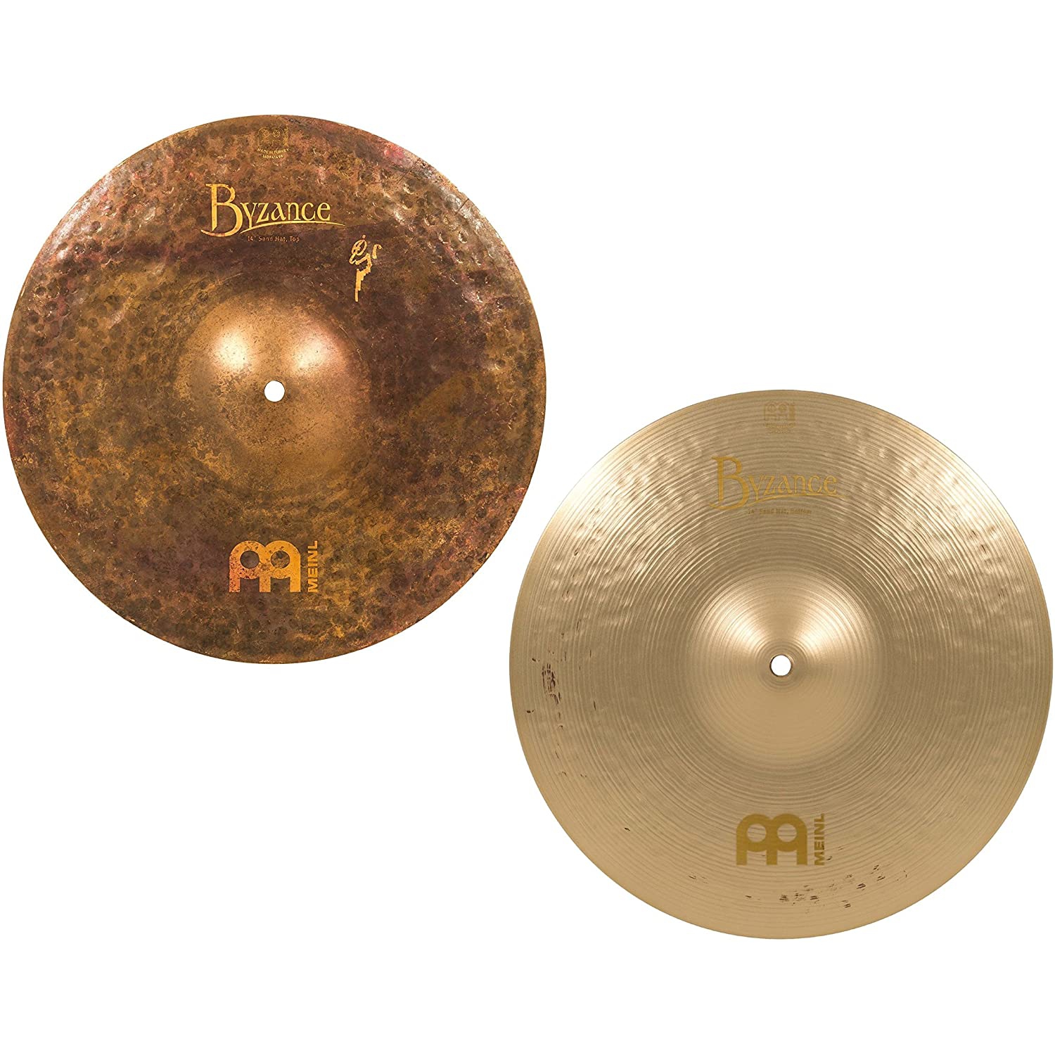 Meinl Byzance Sand 14'' Hi Hat Zil (Çift) 3