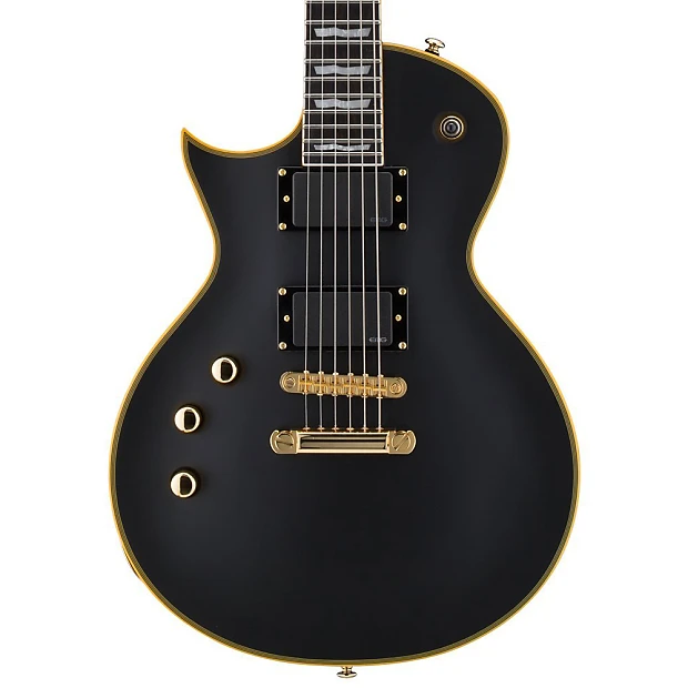 ESP LTD EC-1000 Vintage Black Solak Elektro Gitar 1
