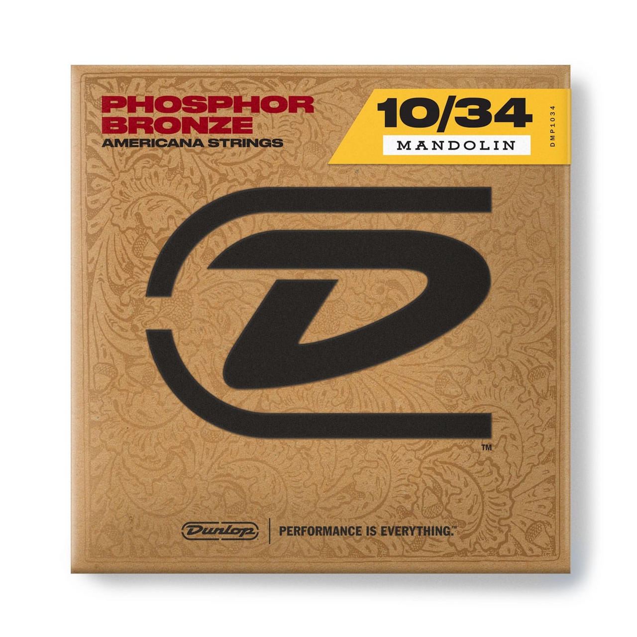 Jim Dunlop DMP1034 Phosphor Bronze Mandolin Teli (10/34) 2