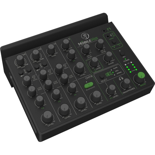 Mackie Mobilemix 8 Kanal Dahili Efektli ve Bluetooth Bağlantılı Pil ile Çalışabilen Mikser 3