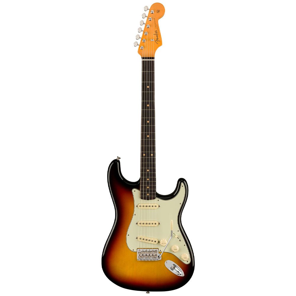 Fender American Vintage II 1961 Stratocaster Gülağacı Klavye 3-Color Sunburst Elektro Gitar 1