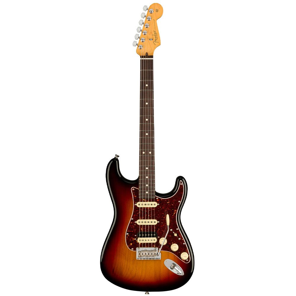 Fender American Professional II Stratocaster HSS Gülağacı Klavye 3-Color Sunburst Elektro Gitar 1