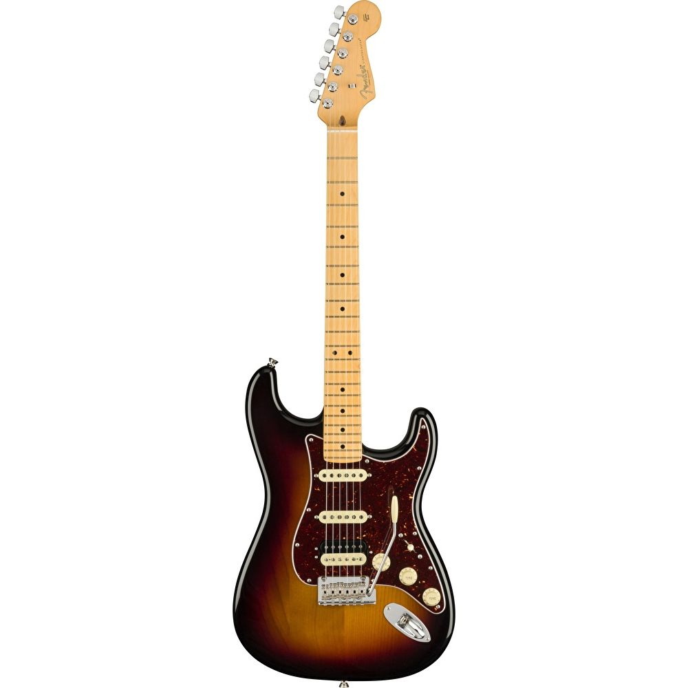 Fender American Professional II Stratocaster HSS Akçaağaç Klavye 3-Color Sunburst Elektro Gitar 1