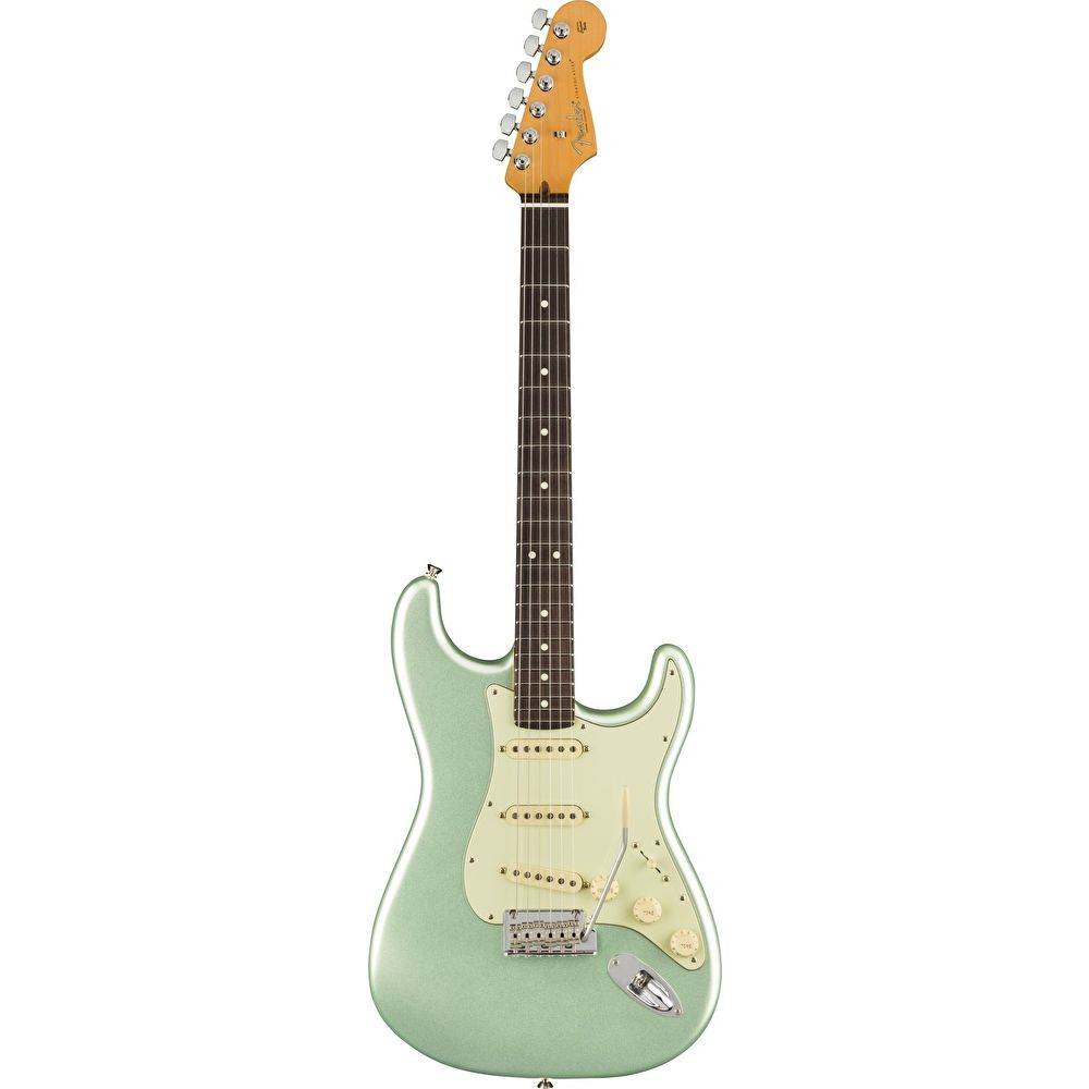Fender American Professional II Stratocaster Gülağacı Klavye Mystic Surf Green Elektro Gitar 1