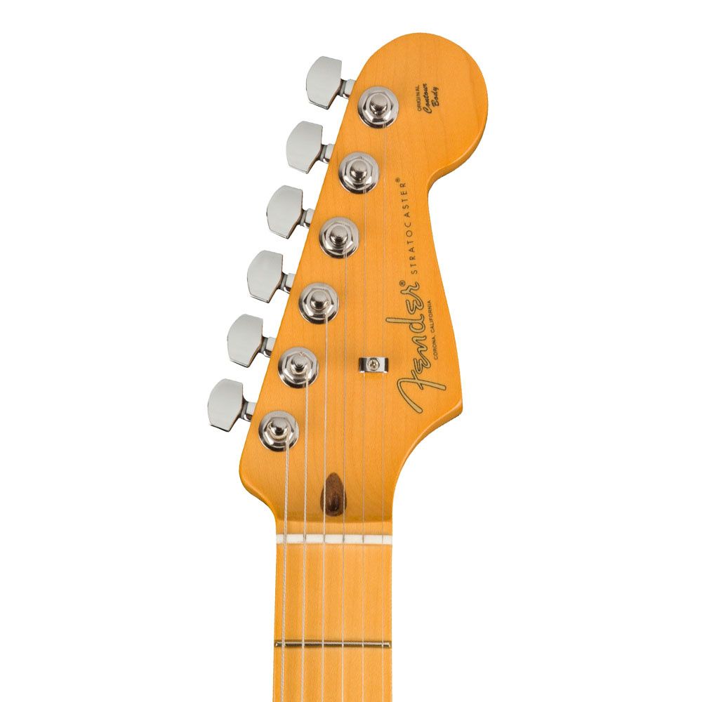 Fender American Professional II Stratocaster Akçaağaç Klavye Miami Blue Elektro Gitar 4