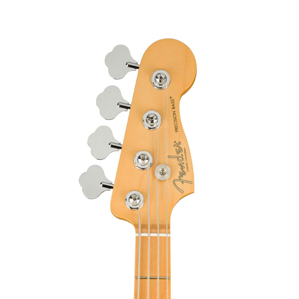 Fender American Professional II Precision Bass Akçaağaç Klavye Olympic White Bas Gitar 4
