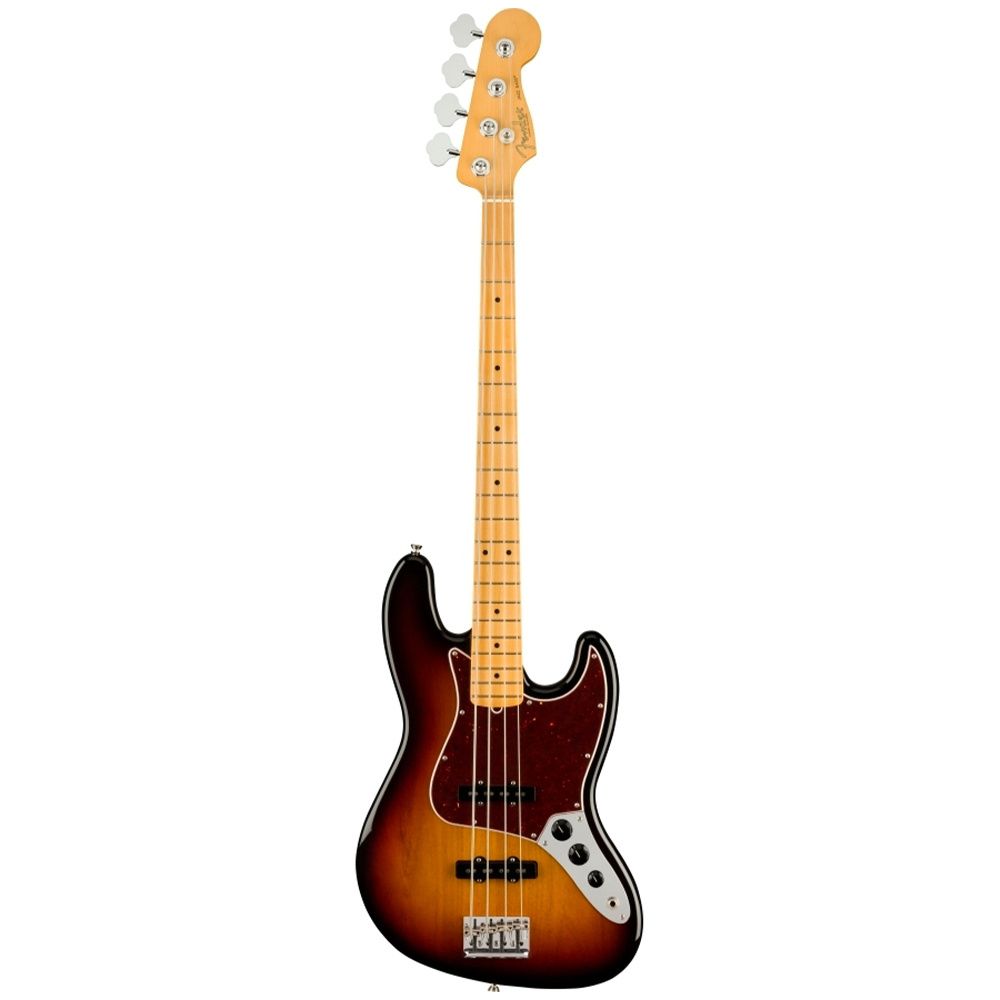 Fender American Professional II Jazz Bass Akçaağaç Klavye 3-Color Sunburst Bas Gitar 1