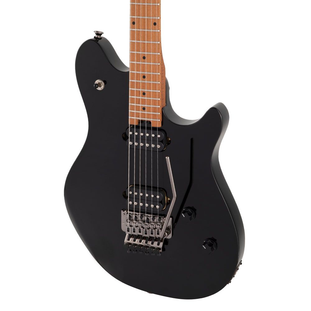 EVH Wolfgang WG Standard Baked Akçaağaç Klavye Gloss Black Elektro Gitar 4