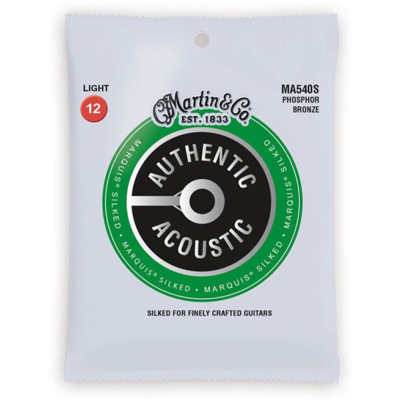 Martin Co MA540S Marquis Phosphor Bronze Akustik Gitar Teli Lt 12-54 1