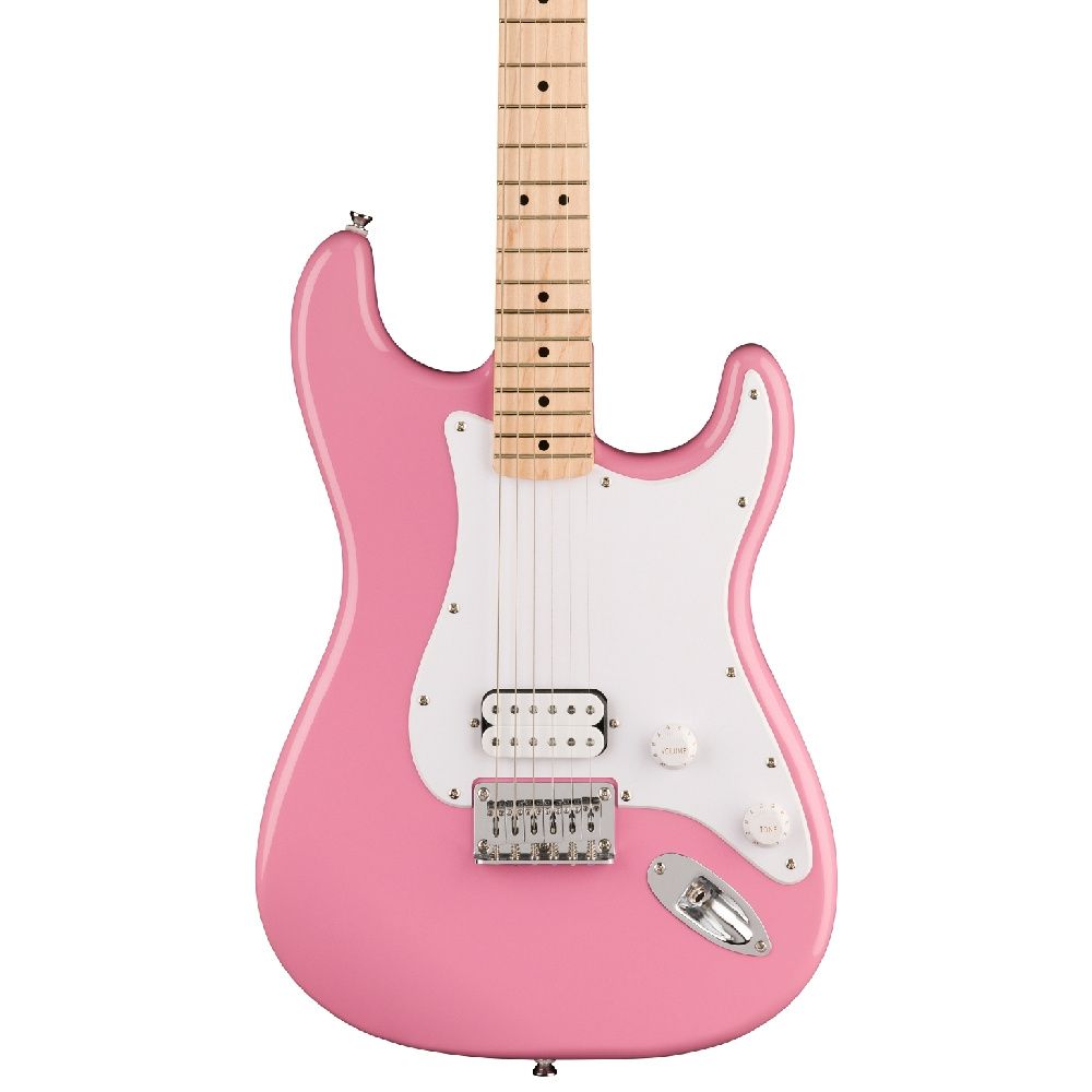 Squier Sonic Stratocaster Hard Tail H Akçaağaç Klavye WPG Flash Pink Elektro Gitar 3