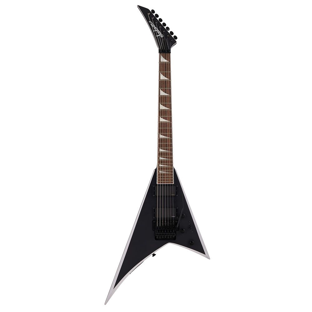Jackson X Rhoads RRX24-MG7 Laurel Klavye Satin Black with Primer Gray Bevels Elektro Gitar 1