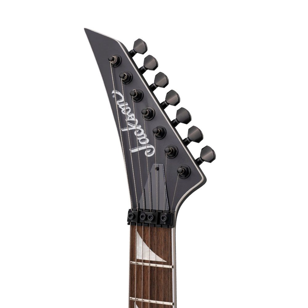 Jackson X Rhoads RRX24-MG7 Laurel Klavye Satin Black with Primer Gray Bevels Elektro Gitar 4