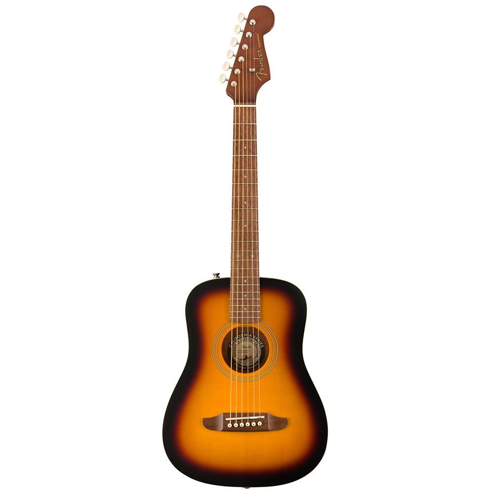 Fender Redondo Mini Sunburst Elektro Akustik Gitar 1