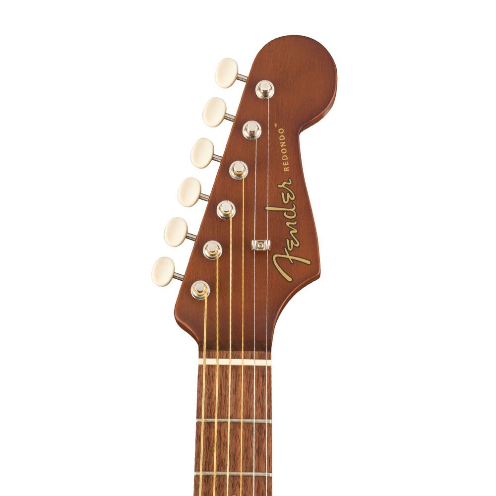 Fender Redondo Mini Sunburst Elektro Akustik Gitar 4