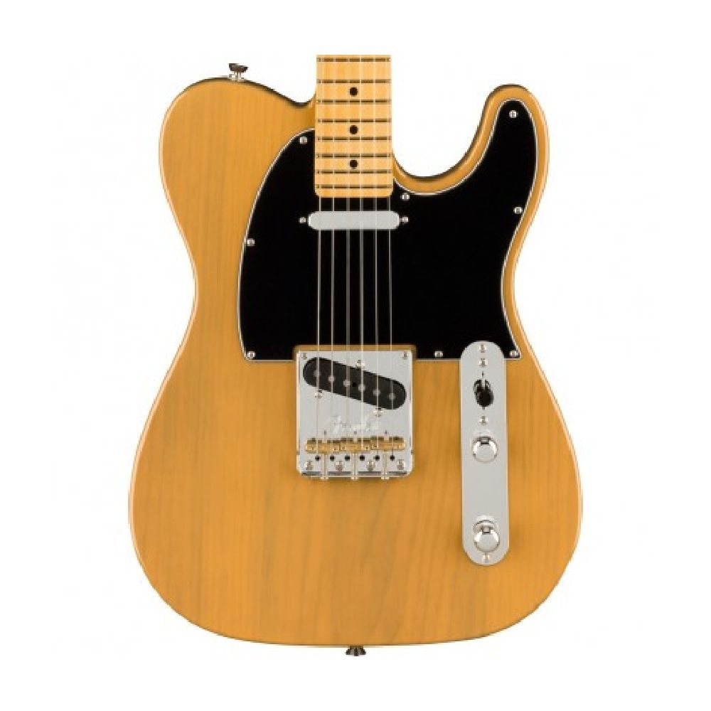 Fender American Professional II Telecaster Akçaağaç Klavye Butterscotch Blonde Elektro Gitar 4