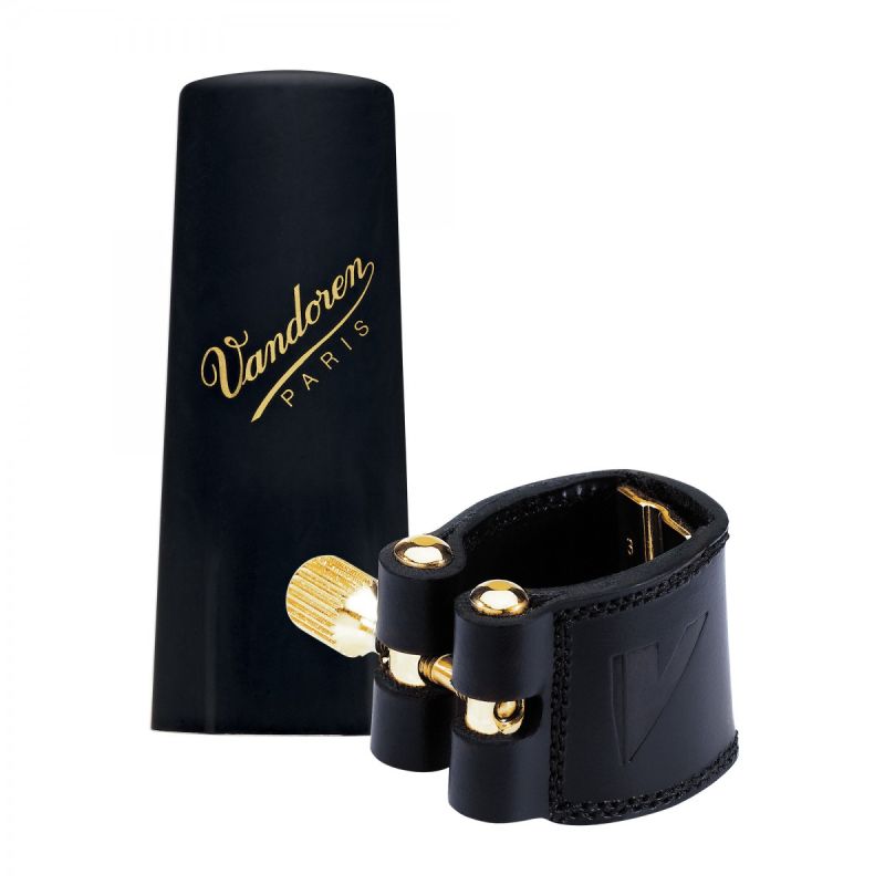 Vandoren LC26P Soprano Saksafon Bek Deri Bilezik,Plastik kapak 1