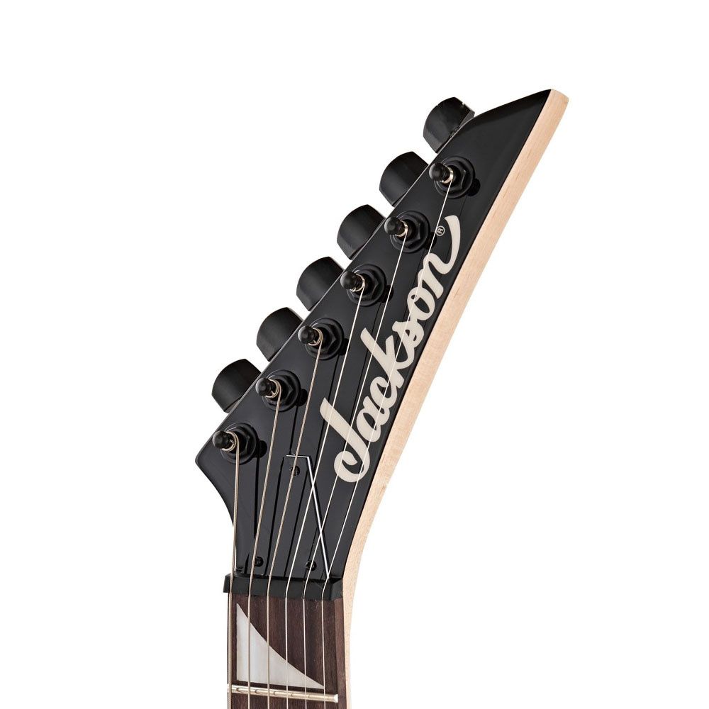 Jackson JS Dinky Minion JS1X Amaranth Klavye Gloss Black Elektro Gitar 4