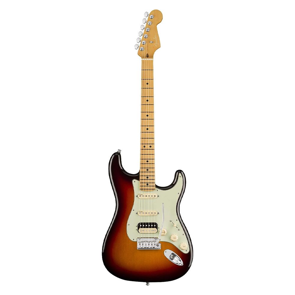 Fender American Ultra Stratocaster HSS Akçaağaç Klavye Ultraburst Elektro Gitar 1