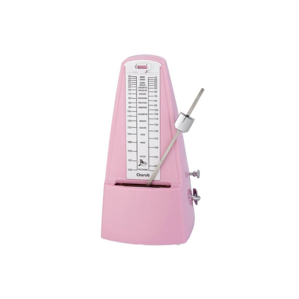 Cherub WSM-305 Pembe Mekanik Metronom 1