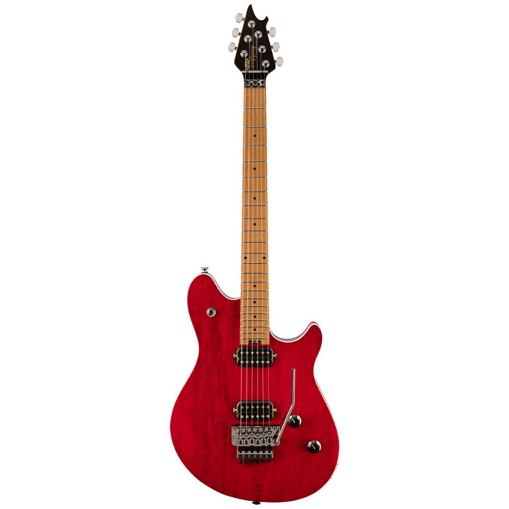 EVH Wolfgang WG Standard Baked Akçaağaç Klavye Wine Red Elektro Gitar 1