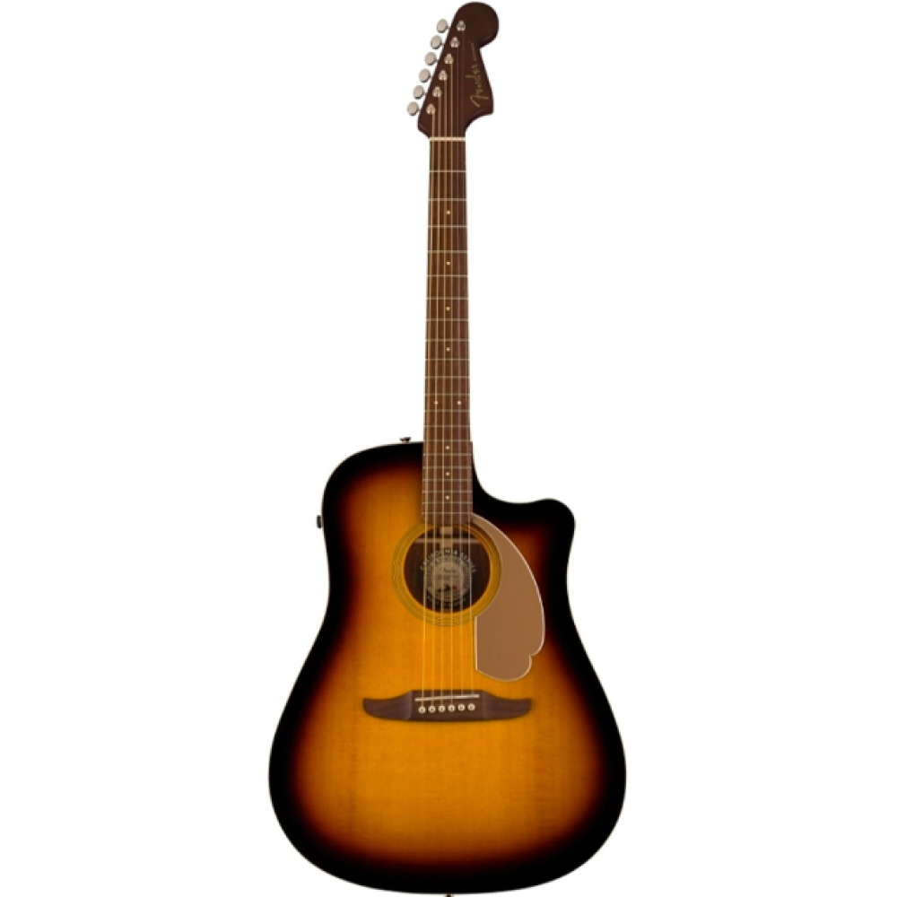 Fender Redondo Player Ceviz Klavye GPG Natural Solak Elektro Akustik Gitar 1