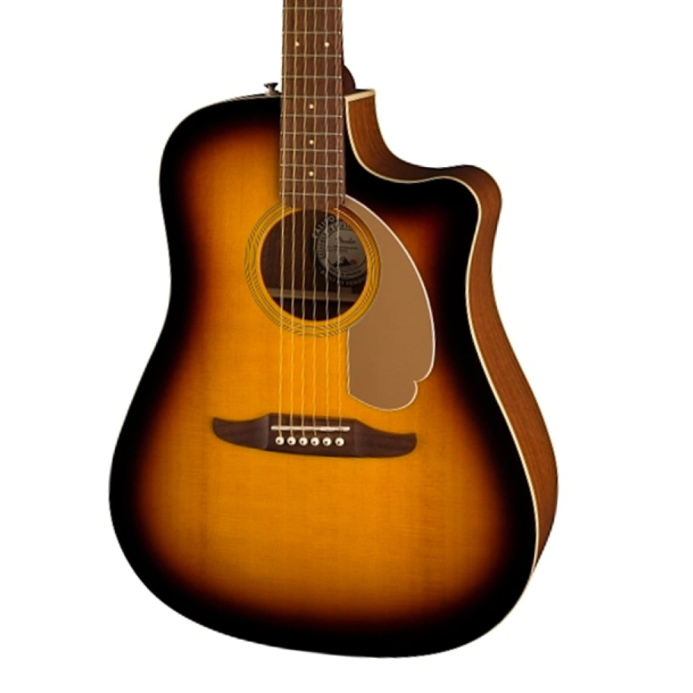 Fender Redondo Player Ceviz Klavye GPG Natural Solak Elektro Akustik Gitar 3