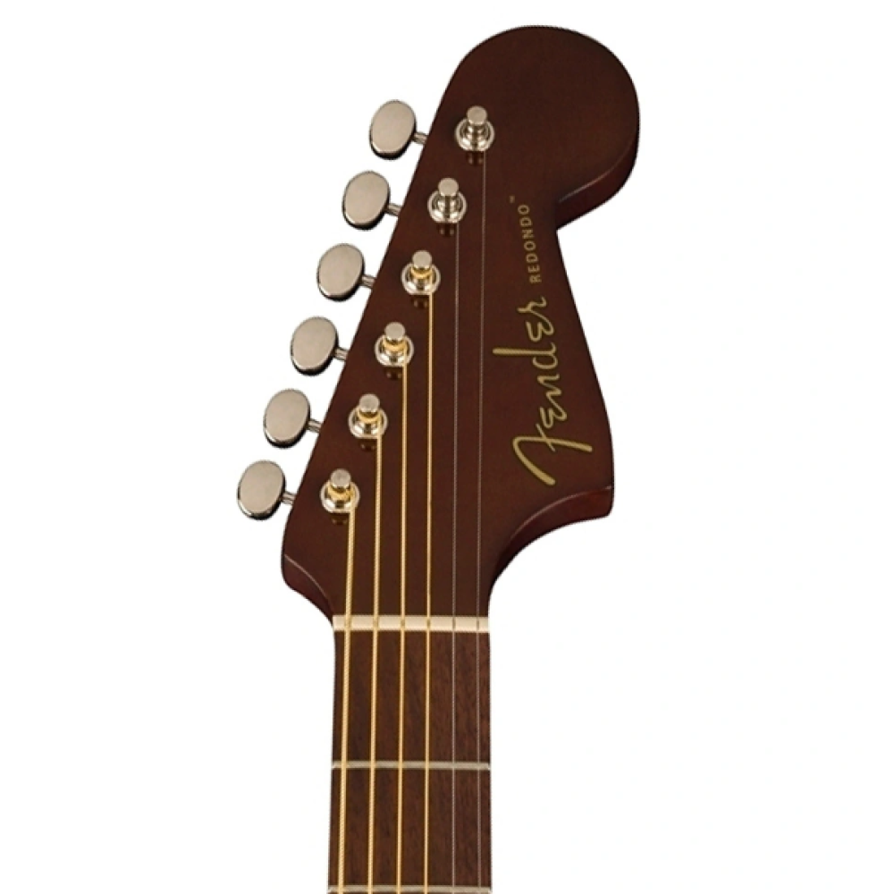 Fender Redondo Player Ceviz Klavye GPG Natural Solak Elektro Akustik Gitar 4