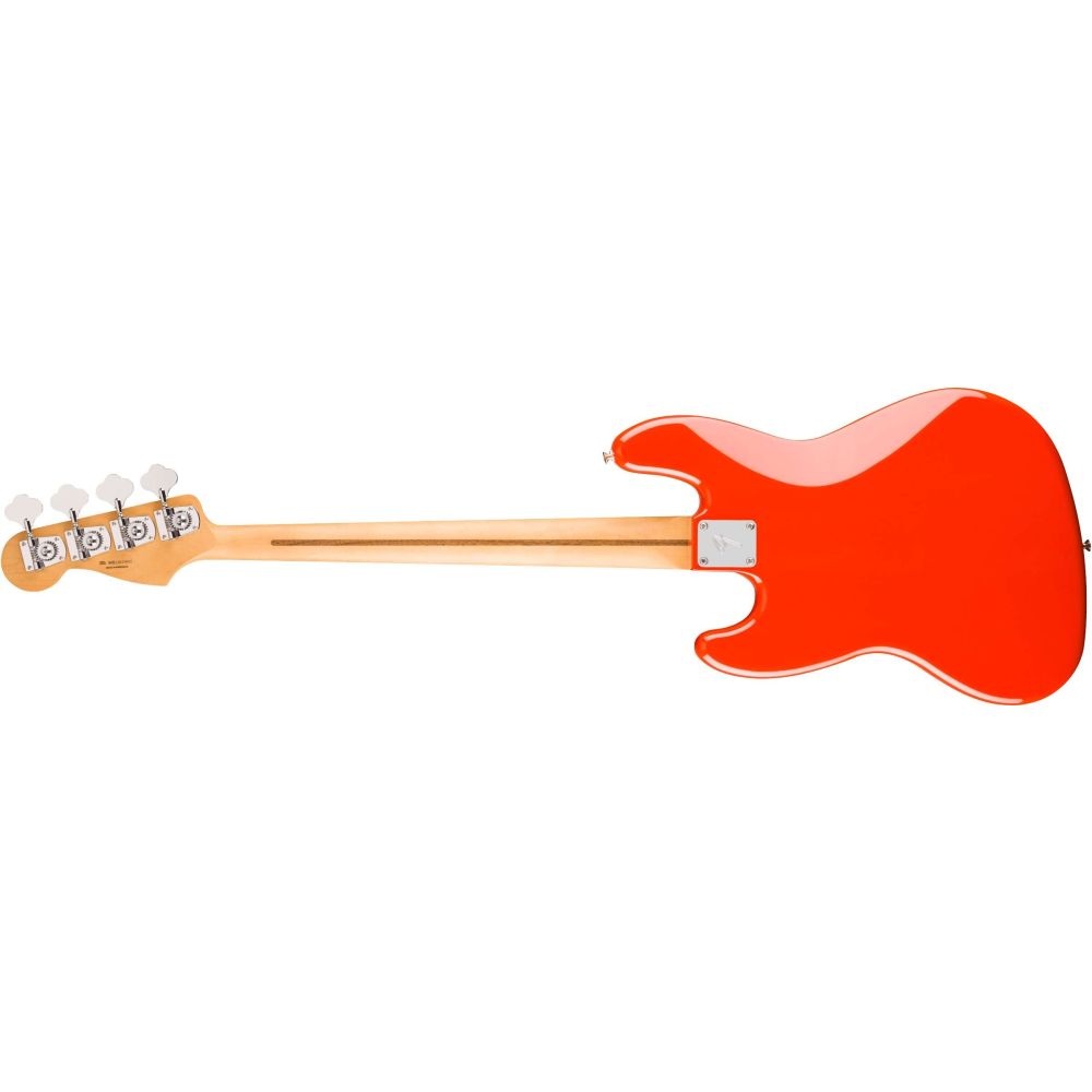 Fender Player II Jazz Bass Akçaağaç Klavye Coral Red Bas Gitar 3